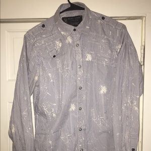 Striped Ecko Button Down
